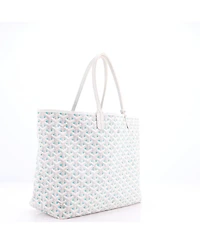 Pre-Owned Goyard Pm Saint Louis Tote Claire Voie Coated Canvas