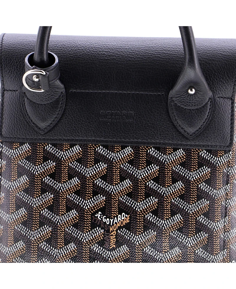 Pre-Owned Goyard Mini Alpin Backpack Coated Canvas