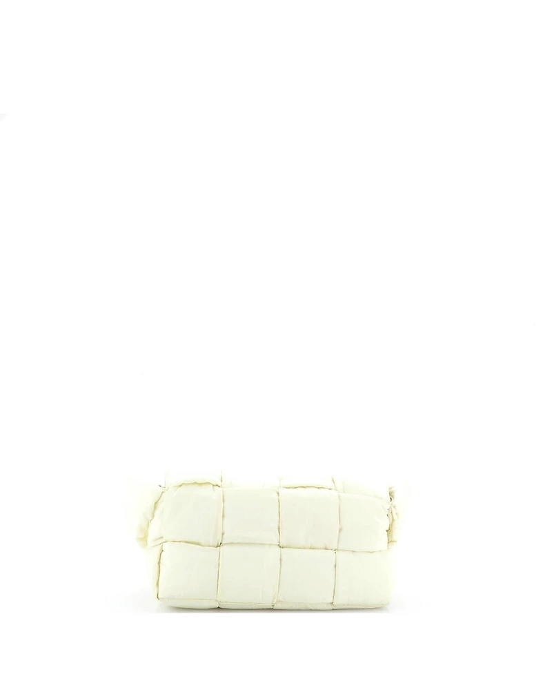 Pre-Owned Bottega Veneta Padded Tech Cassette Crossbody Bag Intrecciato Nylon