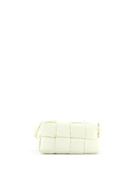 Pre-Owned Bottega Veneta Padded Tech Cassette Crossbody Bag Intrecciato Nylon