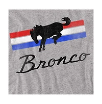 Logovision Men's Ford Bronco Stripes T-Shirt