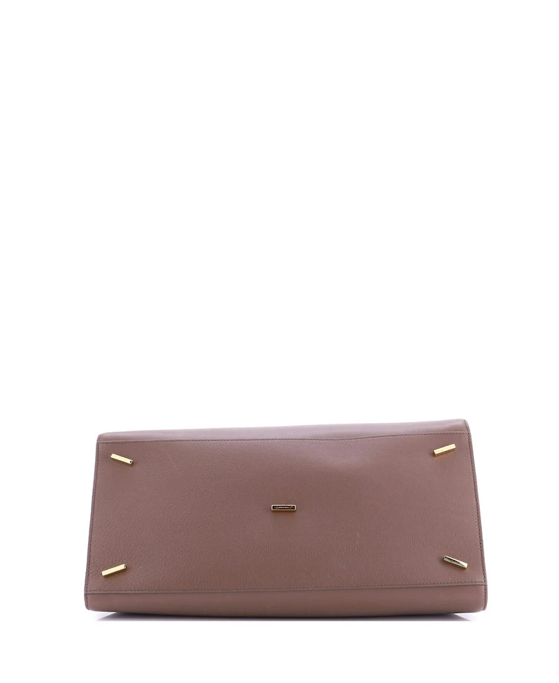 Pre-Owned Salvatore Ferragamo Large Hug Top Handle Bag Leather