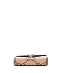 Pre-Owned Gucci Small Dionysus Chain Wallet Jumbo Gg Canvas