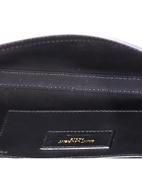 Pre-Owned Saint Laurent Long Classic Monogram Clutch Leather