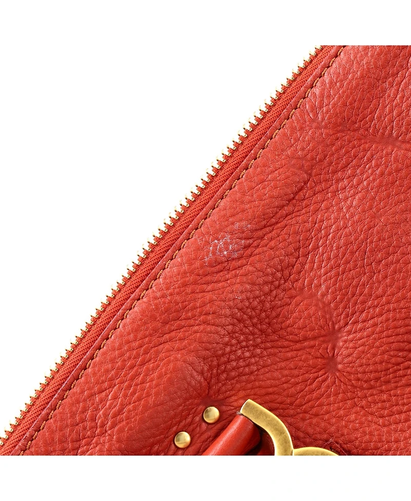 Pre-Owned Chloe Large Marcie Shoulder Bag Leather