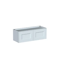 Boyel Living W33" Dove Short Wall Cabinet with Full Overlay Hdf Door for Custom Kitchen or Bathroom