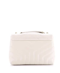 Pre-Owned Saint Laurent Small Loulou Shoulder Bag Matelasse Chevron Leather