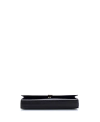 Pre-Owned Saint Laurent Long Classic Monogram Clutch Leather