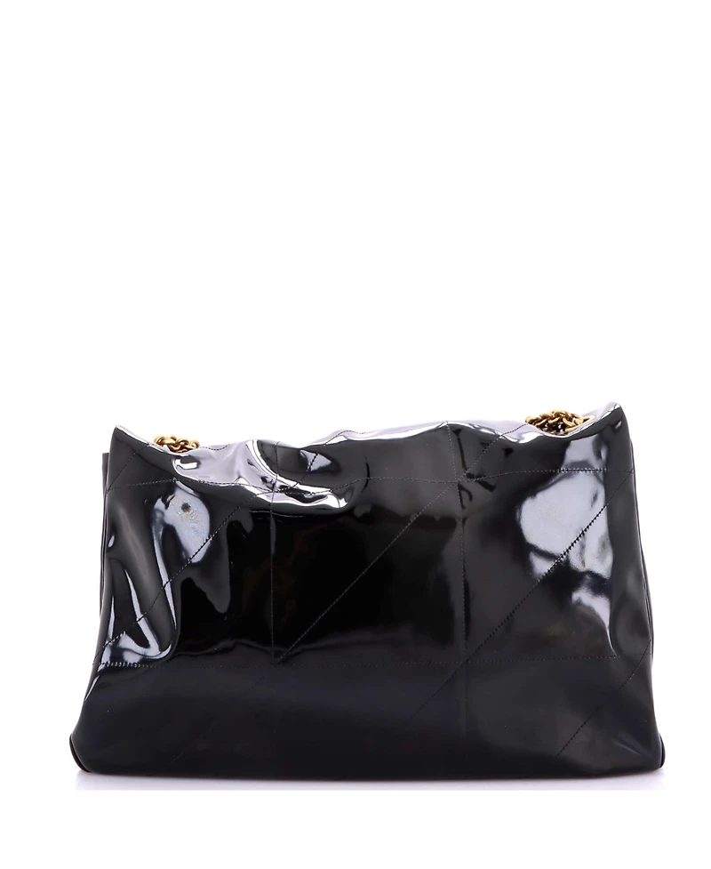 Pre-Owned Saint Laurent Large Jamie 4.3 Shoulder Bag Quilted Patent