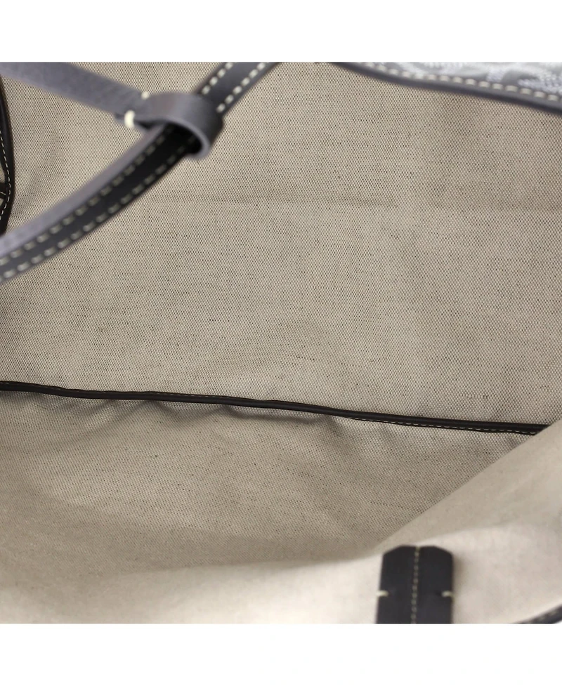 Pre-Owned Goyard Gm Saint Louis Reversible Tote Coated Canvas and Printed Canvas