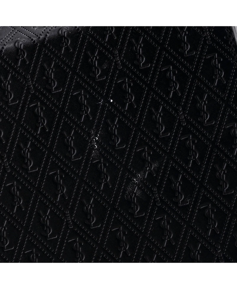 Pre-Owned Saint Laurent Take-Away Box Bag Monogram All Over Leather