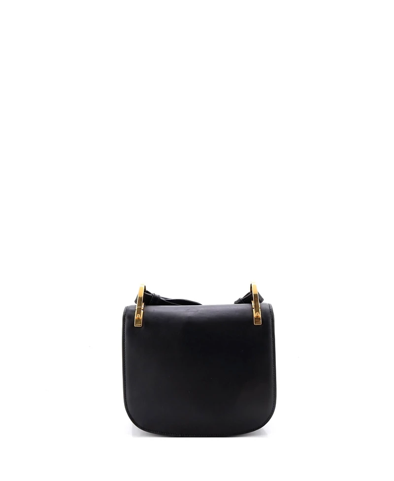 Pre-Owned Prada Small Pionniere Saddle Crossbody Bag City Calfskin