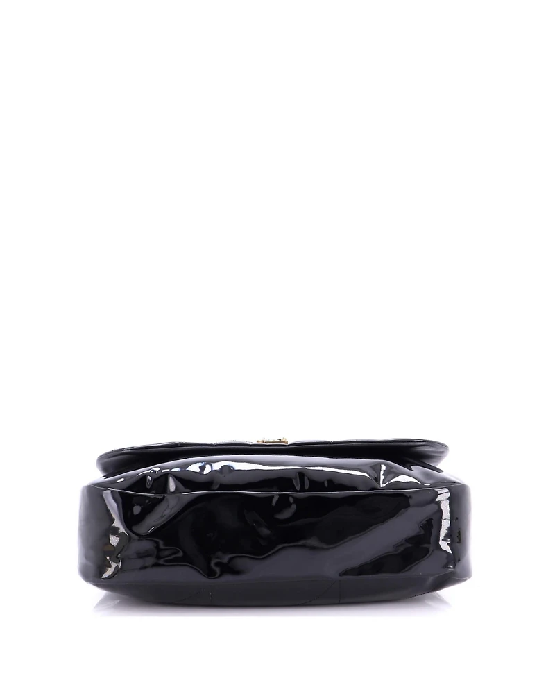 Pre-Owned Saint Laurent Large Jamie 4.3 Shoulder Bag Quilted Patent