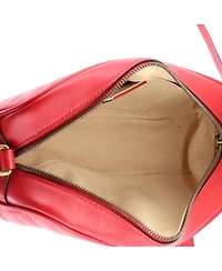 Pre-Owned Gucci Small Gg Marmont Shoulder Bag Matelasse Leather