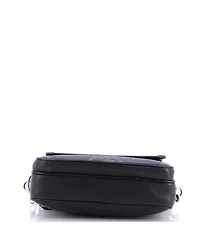 Pre-Owned Gucci Small Front Pocket Crossbody Messenger Jumbo Gg Embossed Leather