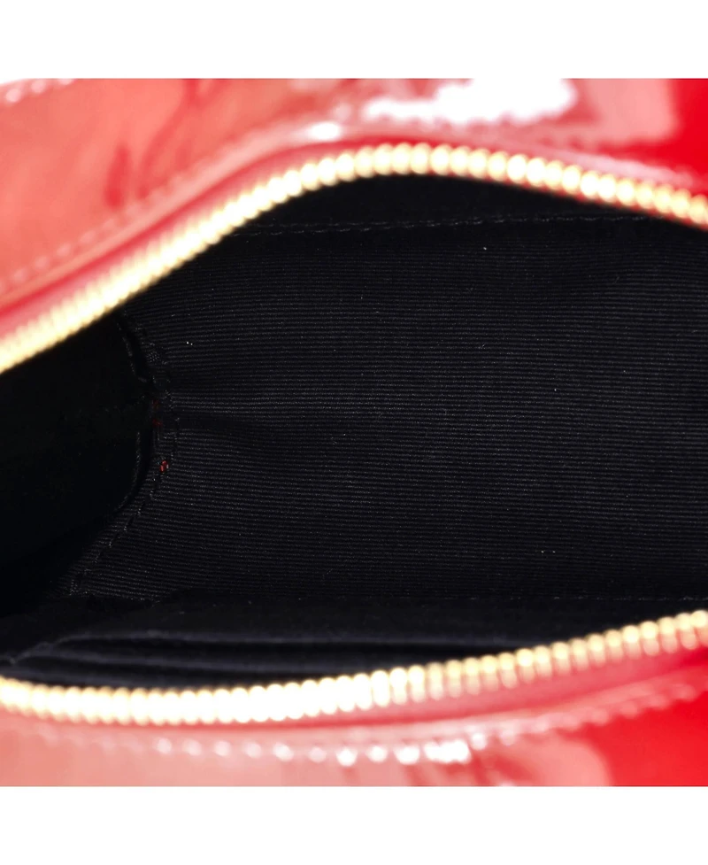 Pre-Owned Saint Laurent Toy Vicky Camera Bag Vertical Quilt Patent