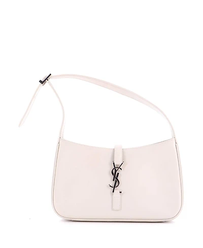 Pre-Owned Saint Laurent Small Le 5 a 7 Hobo Leather