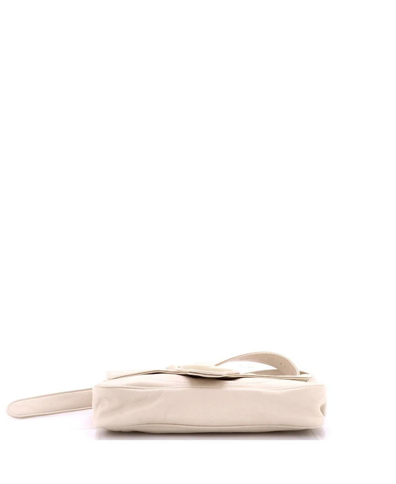 Pre-Owned Gucci Small Monochrome Aphrodite Shoulder Bag Leather