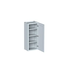 Boyel Living W18" Wall Cabinet with Full Overlay Hdf Door for Custom Kitchen or Bathroom