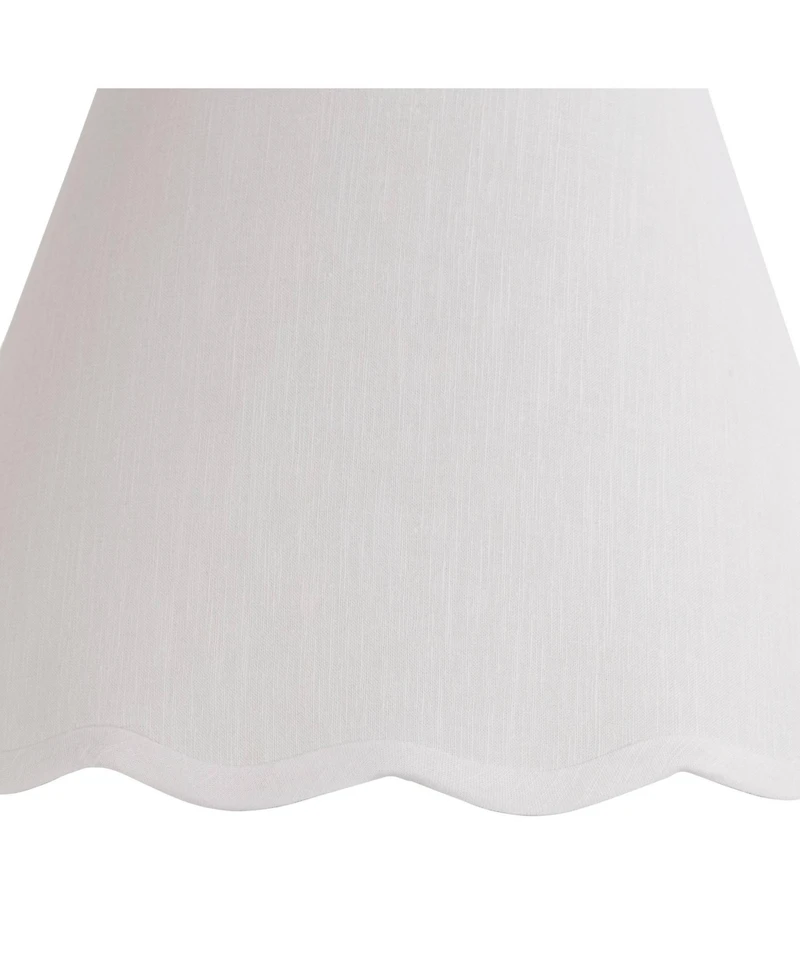 Springcrest Mylie Scallop Empire Shade 6x12x9.5x9 (Spider)