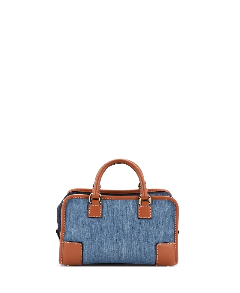 Pre-Owned Loewe 28 Amazona Nm Bag Denim