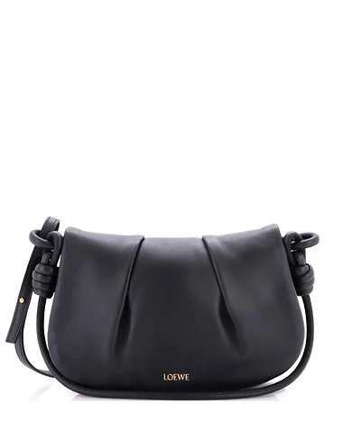 Pre-Owned Loewe Paseo Shoulder Bag Leather