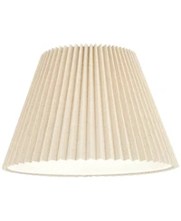 Springcrest 10 1/2" Top x 19" Bottom x 12 1/2" High x 12 1/2" Slant Lamp Shade Replacement Spider Harp Finial