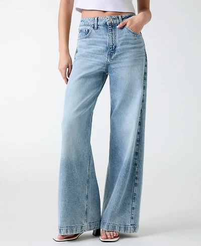 Guess Women's Bellagio Wide-Leg Jeans