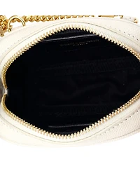 Pre-Owned Saint Laurent Baby Lou Camera Bag Matelasse Chevron Leather