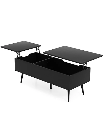Sugift 47 Lift Top Coffee Table with Hidden Storage Compartments