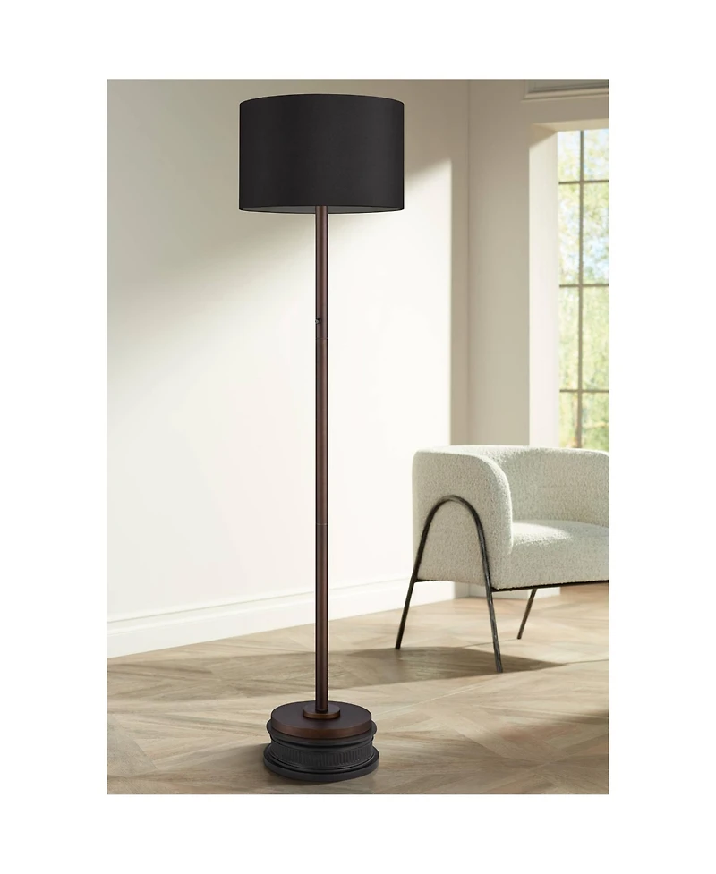 Possini Euro Design Meridian Modern 72" Tall Led Floor Lamp