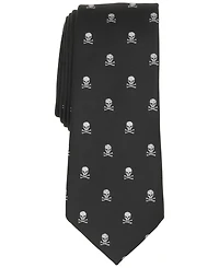 Bar Iii Men's Cross-Bone Solid Skinny Tie, Macy's Exclusive