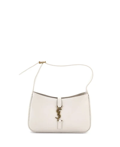 Pre-Owned Saint Laurent Small Le 5 a 7 Hobo Leather