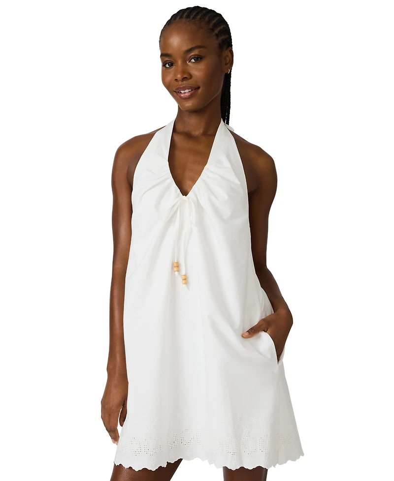 Steve Madden Women's Adana V-Neck Mini Dress