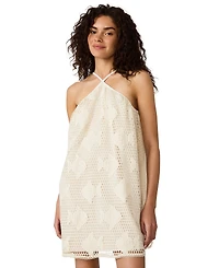 Steve Madden Women's Petunia Halter Neck Mini Dress