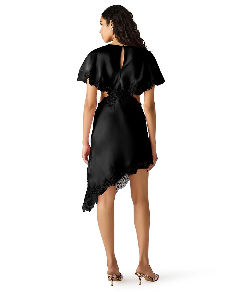 Steve Madden Women's Mayci Boat Neck Midi Dress