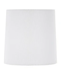 Springcrest Ribbed Linen Drum Shade