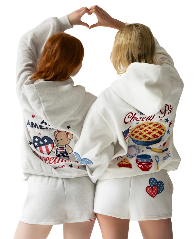The Happy Camp3r Women's Cherry Pie Hooded Sweatshirt