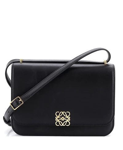 Pre-Owned Loewe Medium Goya Flap Bag Leather