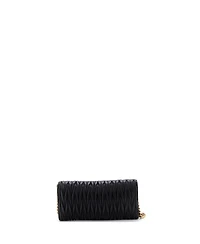 Pre-Owned Miu Miu Small Flap Crossbody Bag Matelasse Leather