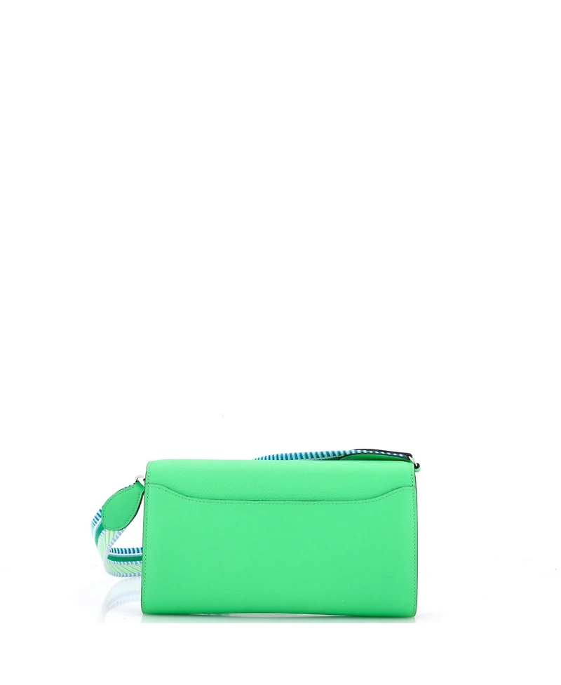 Pre-Owned HERMES Cavale Constance To Go Wallet Evercolor