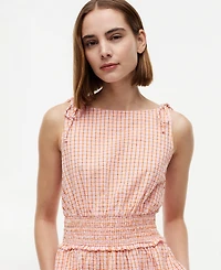Tommy Hilfiger Women's Seersucker Sleeveless Cotton Dress