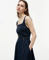 Tommy Hilfiger Women's Contrast Stitch Tank Dress