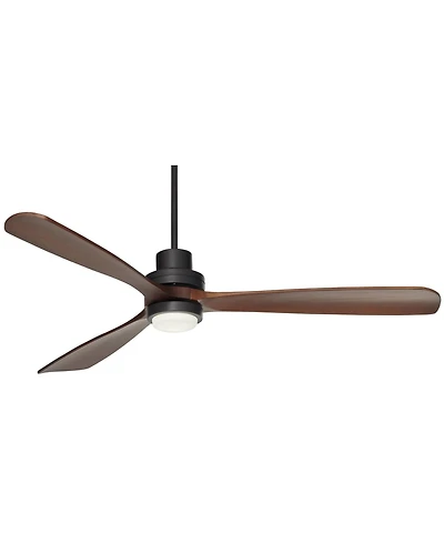 Casa Vieja 66" Delta-Wing Xl Dc Industrial Indoor Ceiling Fan with Led Light Remote Control