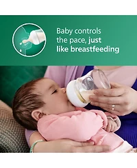 Avent Baby Philips Glass Natural Bottles 3pk, 4oz