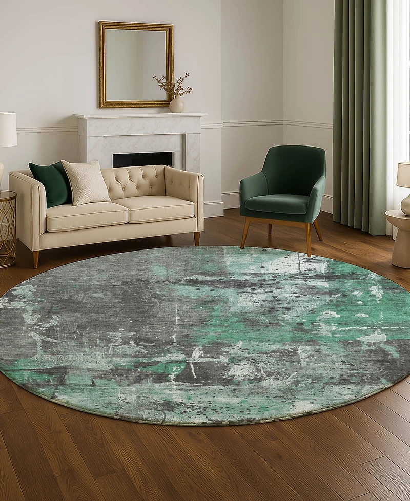 Addison Mayfield AMF1839 8' x 8' Round Area Rug