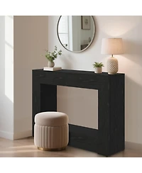 gaomon 47" Farmhouse Wooden Console Table, Entryway Table for Living Room, Hallway and Foyer
