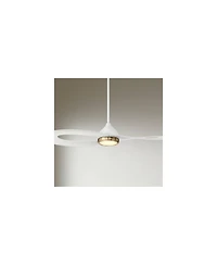 Possini Euro Design 52" Possini Euro Obi Cct Led Damp Ceiling Fan with Remote