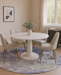 Addison Mayfield AMF1911 8' x 8' Round Area Rug