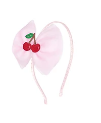 Sweet Wink Little and Big Girls Cherry Tulle Bow Headband